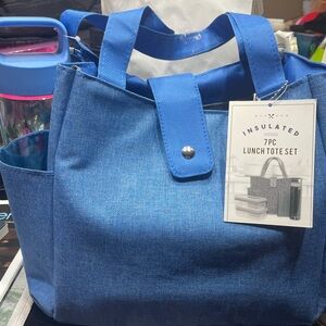 Eco one insulated 7pc lunch tote set